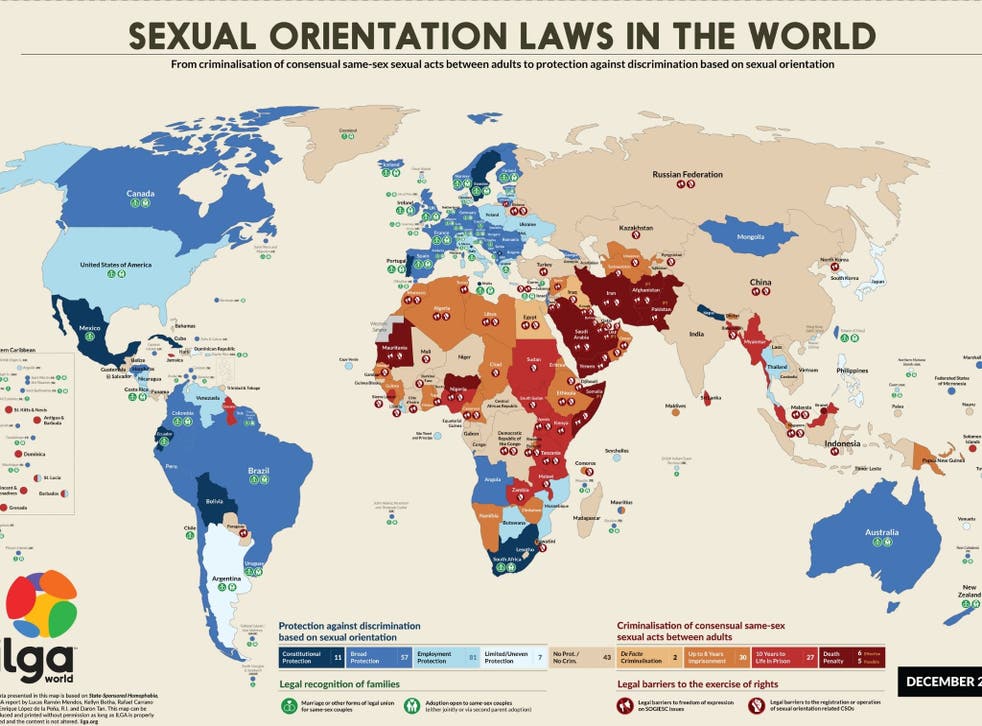 Where Same Sex Sexual Relationships Are Still Illegal In 2020 Mapped 3641